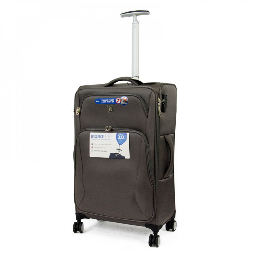 Фото Чемодан на 4-х колесах IT Luggage Satin 68 л Dark (IT12-2225-08-M-S755)