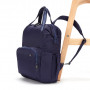 Женский рюкзак антивор Pacsafe Citysafe CX Backpack, 6 степеней защиты, темно-синий фото 5