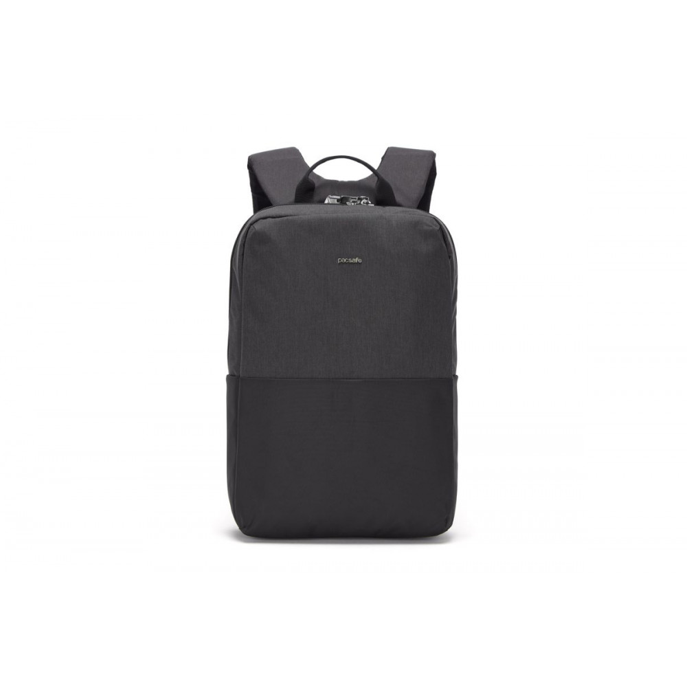 Фото Рюкзак для ноутбука 15 дюймов антивор Pacsafe Intasafe laptop slim, 5 степеней защиты, черный