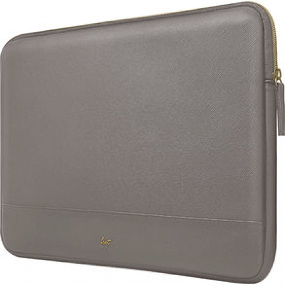 Фото Чехол-папка Laut Inflight Sleeve для 13'' MacBook Air / Pro Retina / Pro 2016, PU кожа, темно-серый (L_MB13_PRE_T)