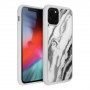 Чехол-накладка Laut Mineral Glass для iPhone 11, белый минерал (L_IP19S_MG_W) фото 0