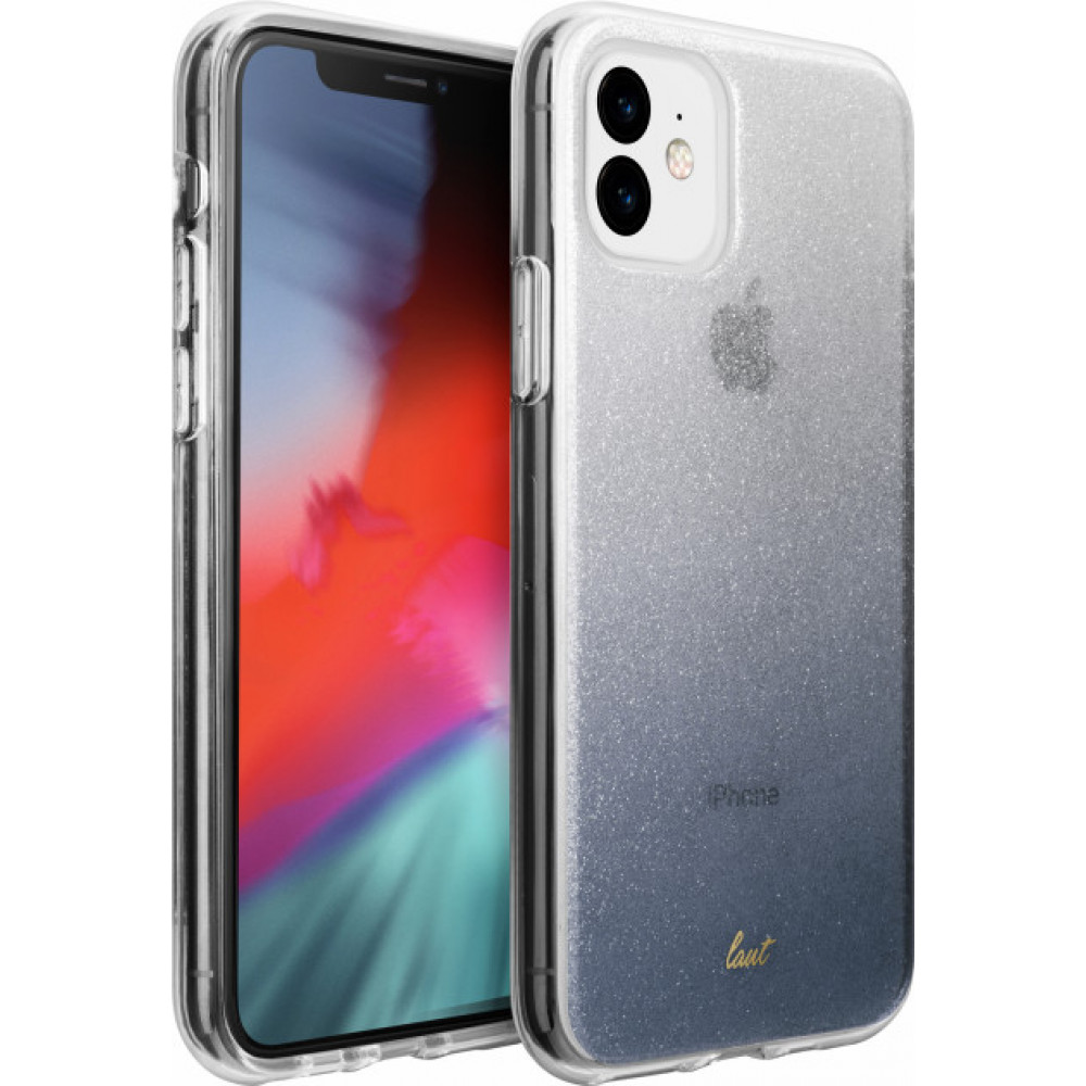 Фото Чехол-накладка LAUT OMBRE SPARKLE для iPhone 11, черный