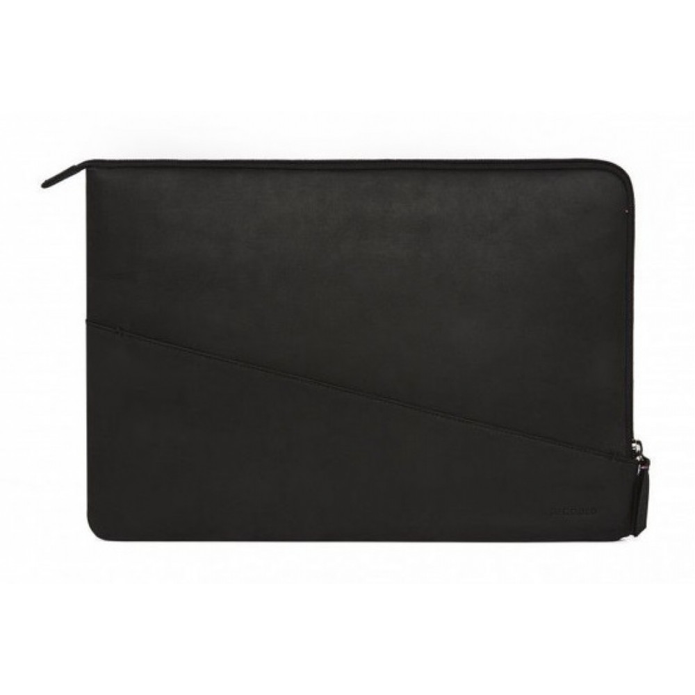 Фото Кожаный чехол-папка Decoded Waxed Slim Sleeve для 15 Macbook, черная