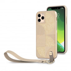 Чохол-накладка Moshi Altra Slim Case with Wrist Strap Sahara Beige for iPhone 11 Pro Max (99MO117305)