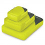 Набор органайзеров Osprey Ultralight Packing Cube Set Electric Lime - S/M/L - зеленый фото 0