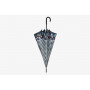 Парасоля-тростина Maison Perletti Pois e scacchi жіноча автомат (63/8) чорна/біла клітина (16206.2.7669) фото 1