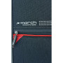 Чемодан March Sigmatic на 4 колесах 34.5 л серый с красной фурнитурой (2993/08) фото 6