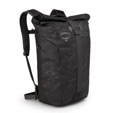 Рюкзак Osprey Transporter Roll Camo Black - O/S - черный