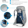 Рюкзак Osprey Levity 45 Parallax Silver SM сірий фото 5