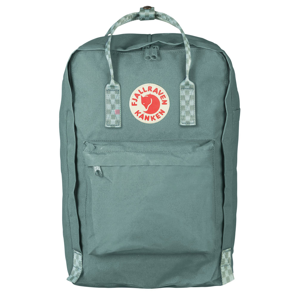 Фото Рюкзак Fjallraven Kanken Laptop 17 Frost Green/Chess Pattern