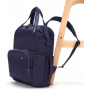 Женский рюкзак антивор Citysafe CX Backpack, 6 степеней защиты, темно-синий фото 10