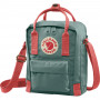 Сумка Fjallraven Kanken Sling Frost Green/Peach Pink (23797.664-319) фото 2