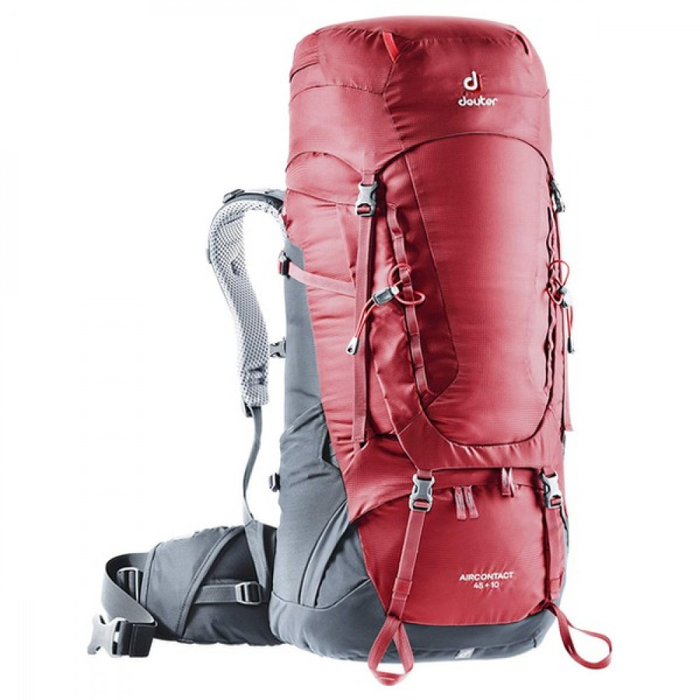 Фото Рюкзак Deuter Aircontact 45 + 10  цвет 5425 cranberry-graphite