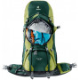 Рюкзак Deuter Aircontact 45 + 10  цвет 5425 cranberry-graphite фото 4