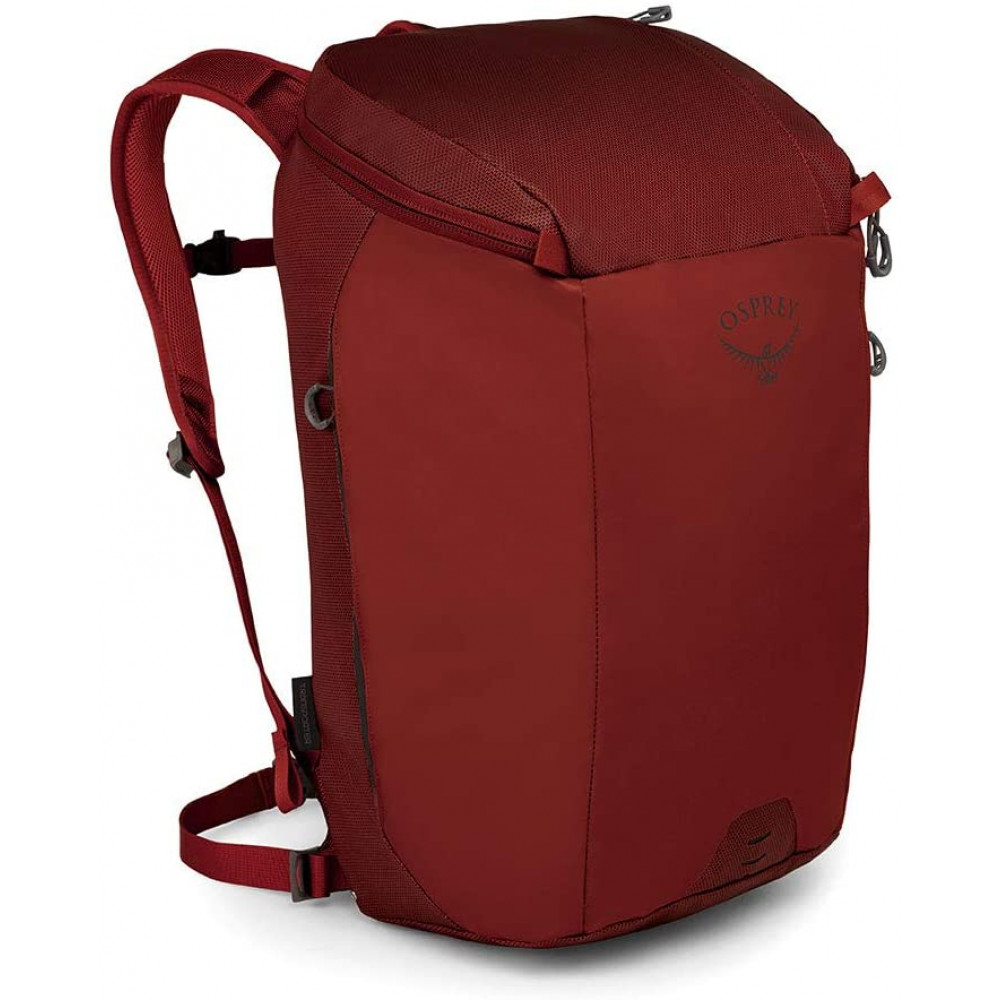 Фото Рюкзак Osprey Transporter Zip (F19) Ruffian Red O/S червоний
