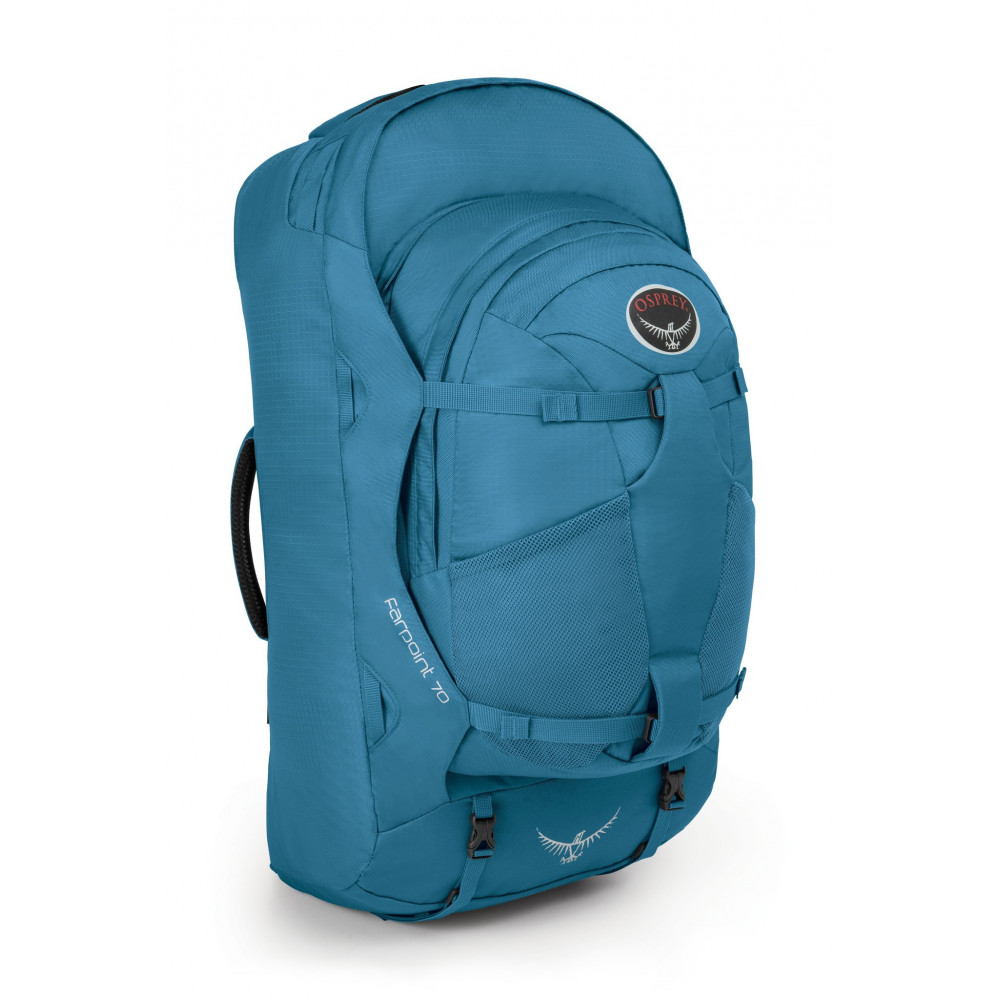 Фото Рюкзак Osprey Farpoint 70 Caribbean Blue ML синій