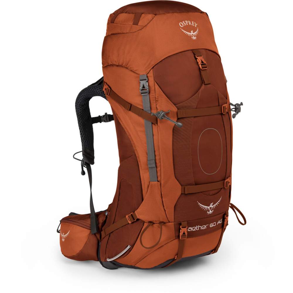 Фото Рюкзак Osprey Aether AG 60 Outback Orange MD оранжевый