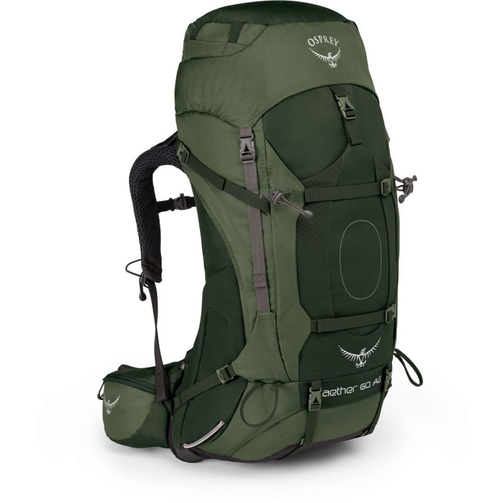 Фото Рюкзак Osprey Aether AG 60 Adriondack Green LG зеленый
