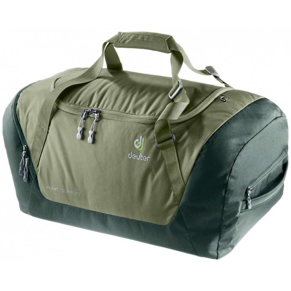 Фото Сумка-рюкзак Deuter Aviant Duffel 70 цвет 2243 khaki-ivy