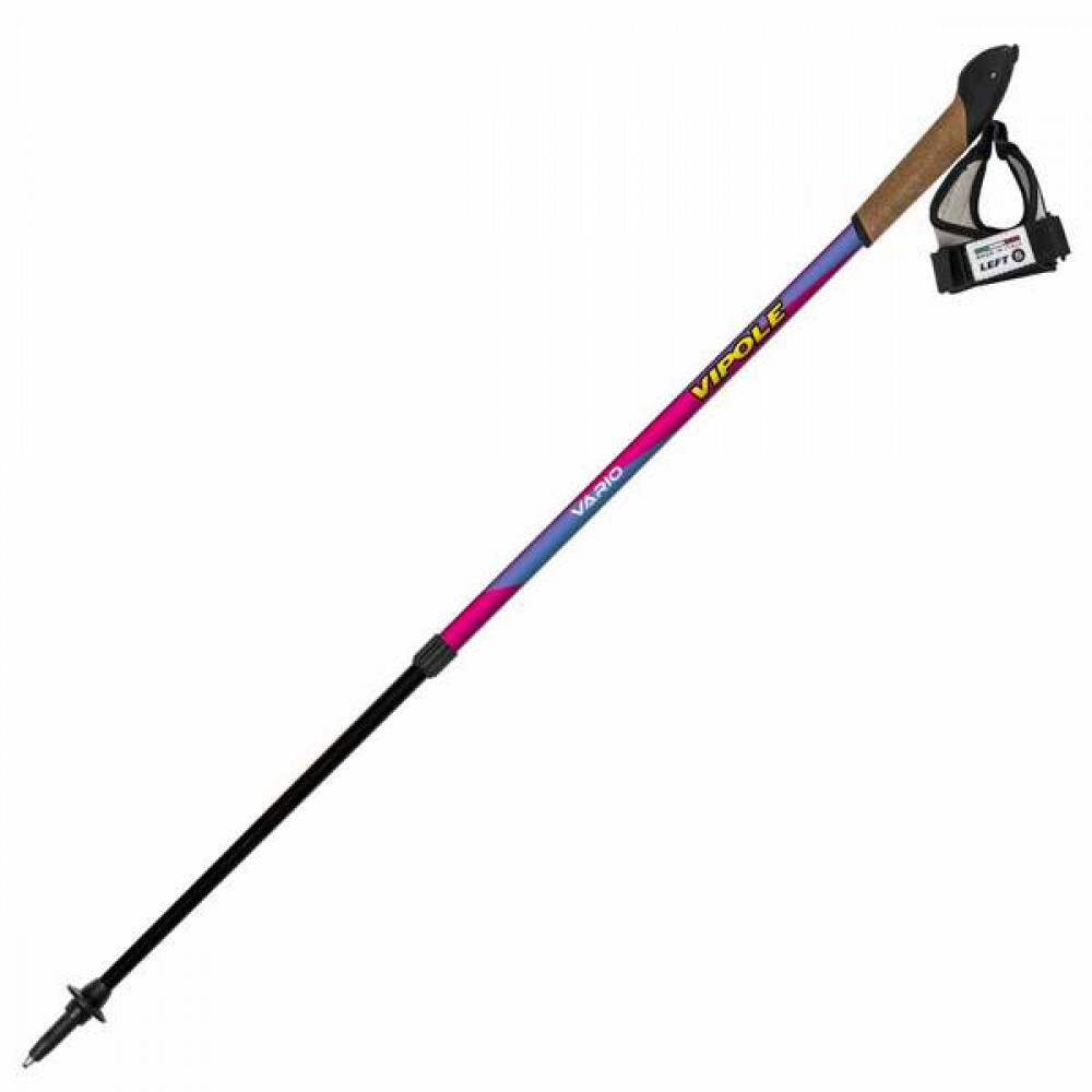 Фото Палиці для скандинавської ходьби Vipole Vario Top-Click Violet DLX S1950