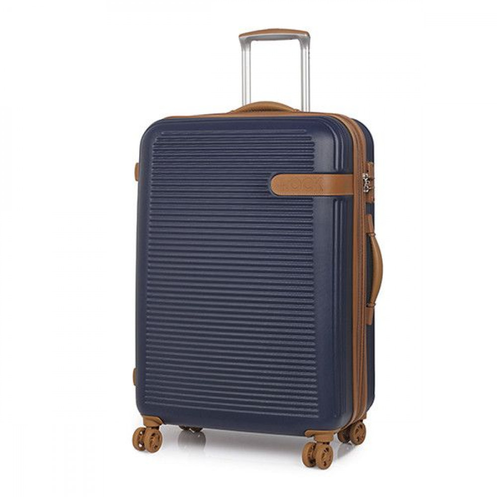 Фото Валіза Rock Valiant Navy Blue Hardshell Expandable (M)