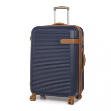 Чемодан Rock Valiant Navy Blue Hardshell Expandable (M)