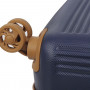 Валіза Rock Valiant Navy Blue Hardshell Expandable (M) фото 4