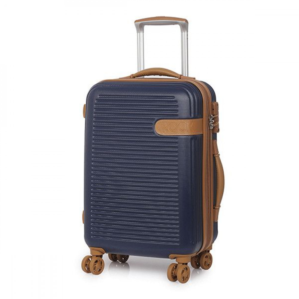 Фото Валіза Rock Valiant Navy Blue Hardshell Expandable (S)