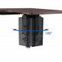 Держатель системного блока Loctek CH101 Black фото 4
