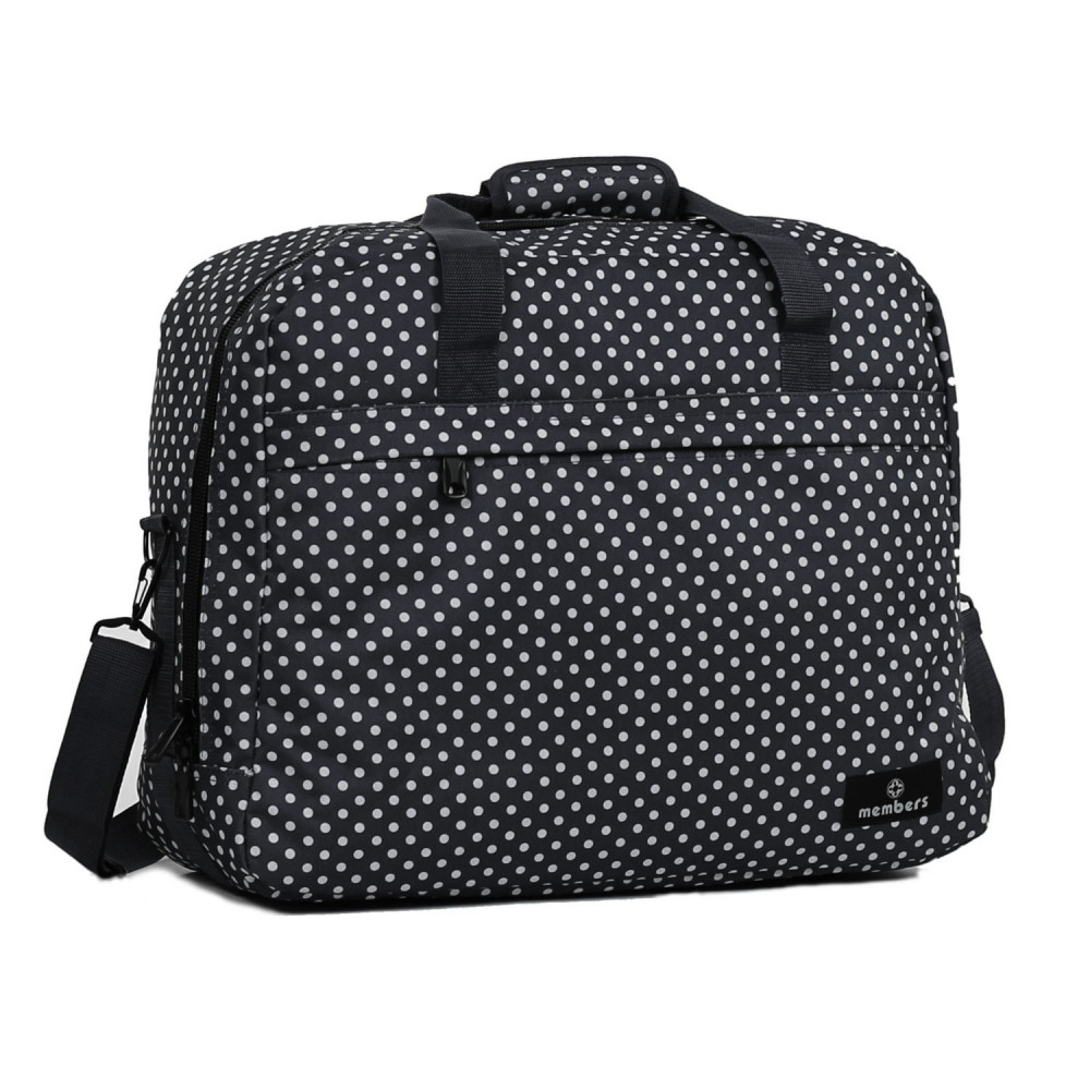 Фото Сумка дорожная Members Essential On-Board Travel Bag 40 Black Polka