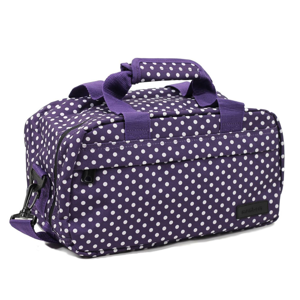 Фото Сумка дорожная Members Essential On-Board Travel Bag 12.5 Purple Polka