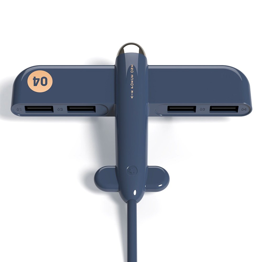 Фото USB-хаб 3Life Airplane USB HUB Blue