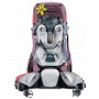 Рюкзак Deuter Aircontact 60+10 SL колір 5518 aubergine-cranberry фото 3