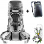 Рюкзак Deuter Aircontact PRO 65+15 SL цвет 4701 graphit-black фото 1