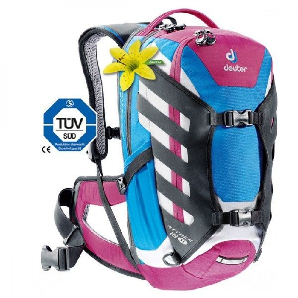 Фото Рюкзак Deuter Attack 18 SL цвет 3506 ocean-magenta