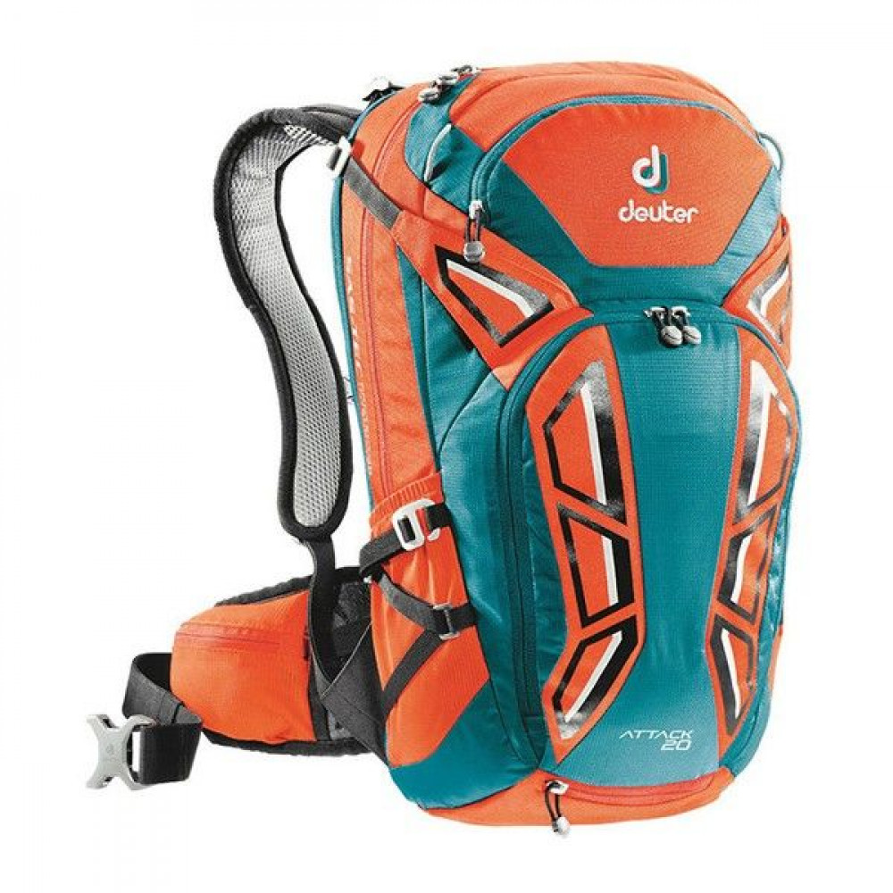 Фото Рюкзак Deuter Attack 20 цвет 9306 papaya-petrol