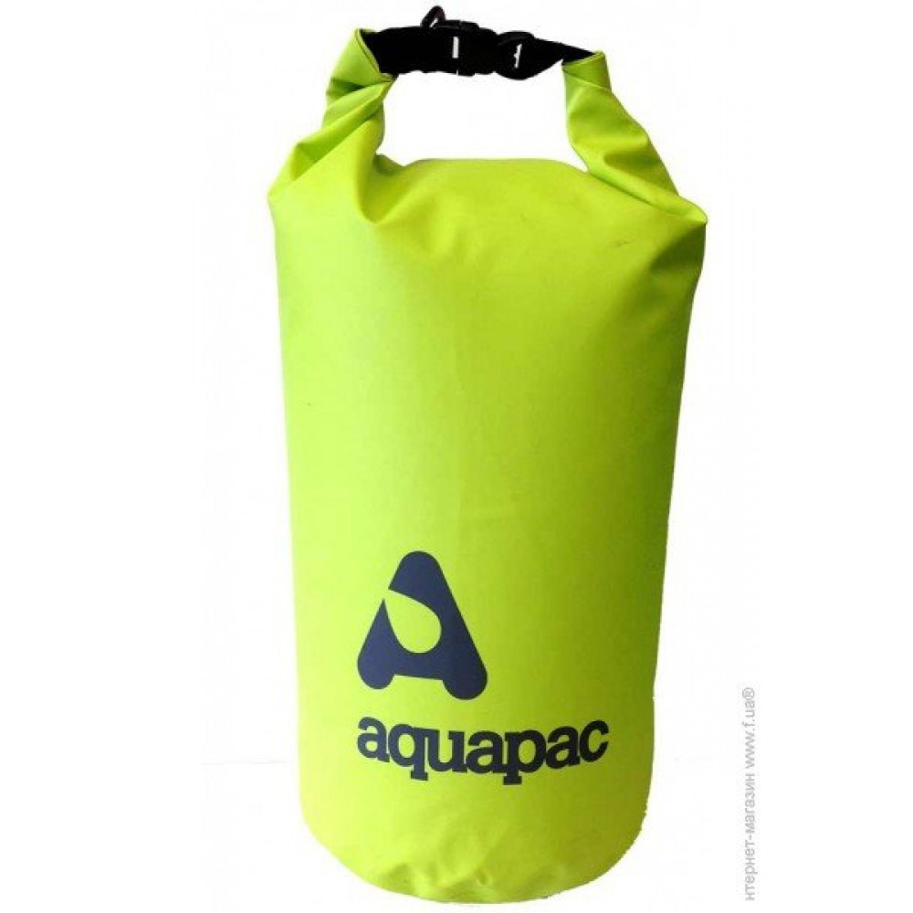 Фото Гермомешок Aquapac с наплечным ремнемTrailproof Drybag 25L (acid green) w/strap зеленый