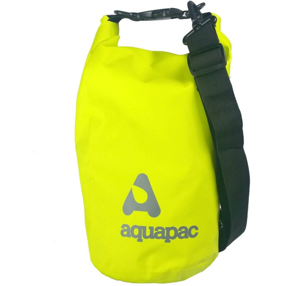 Фото Гермомешок Aquapac с наплечным ремнем Trailproof Drybag 7L (acid green) w/strap зеленый