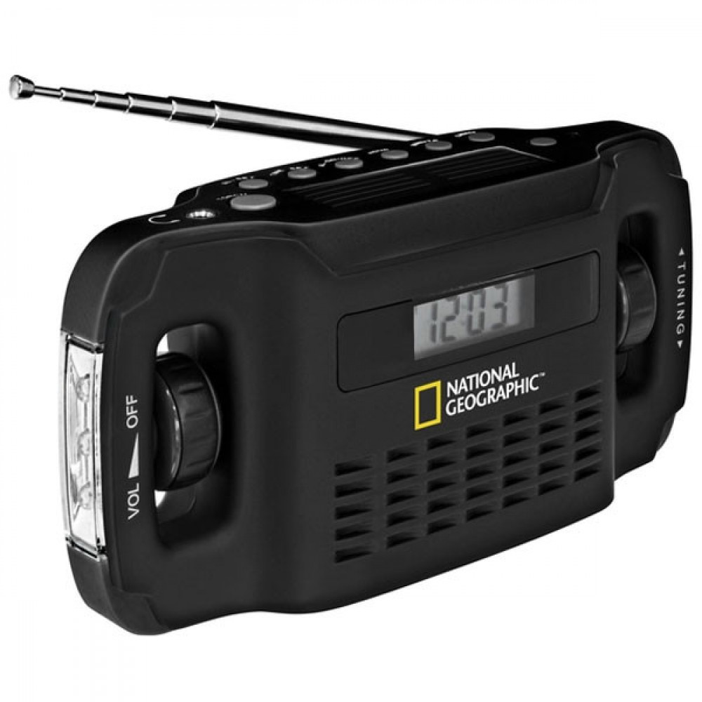 Фото Радіоприймач National Geographic Solar Radio