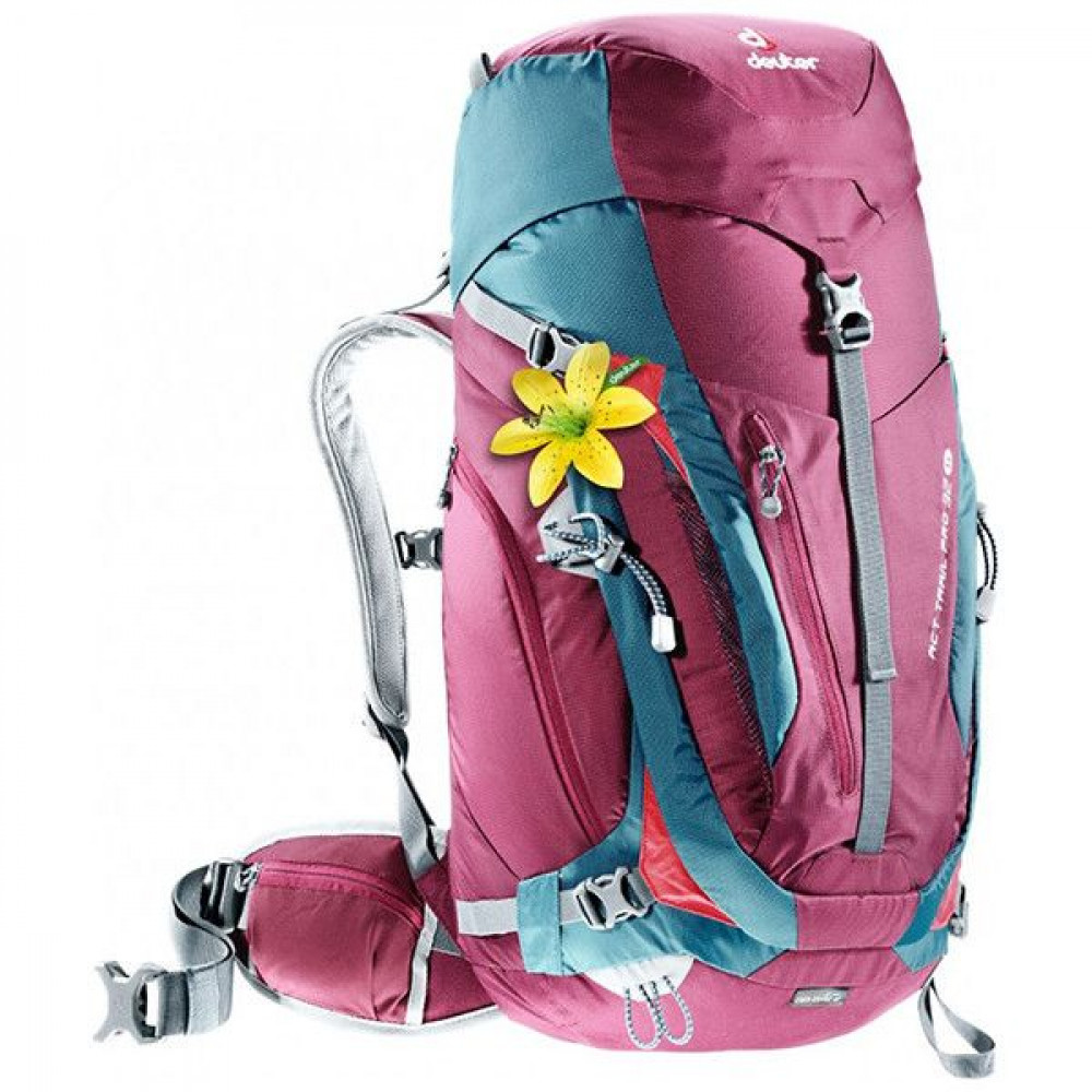 Фото Рюкзак Deuter ACT Trail PRO 32 SL цвет 5309 blackberry-arctic