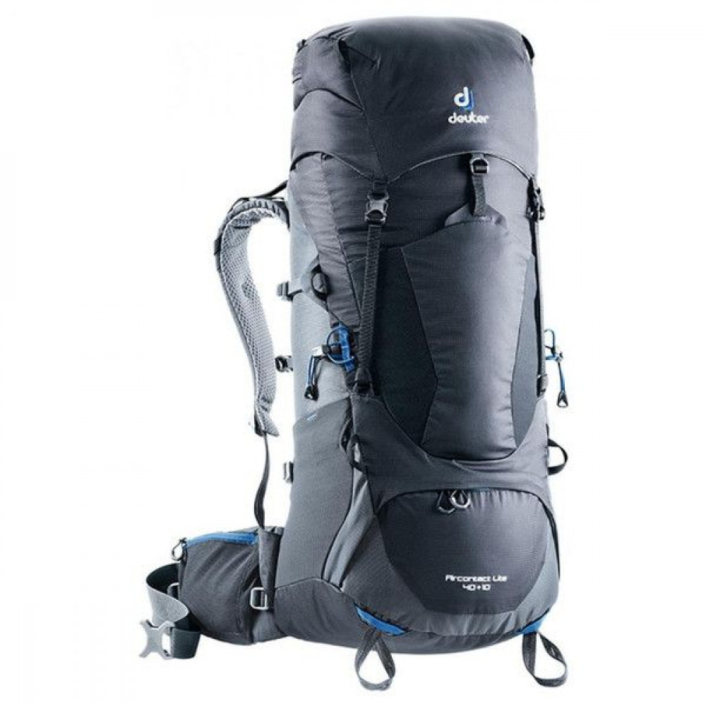 Фото Рюкзак Deuter Aircontact Lite 40+10 колір 7403 black-graphite