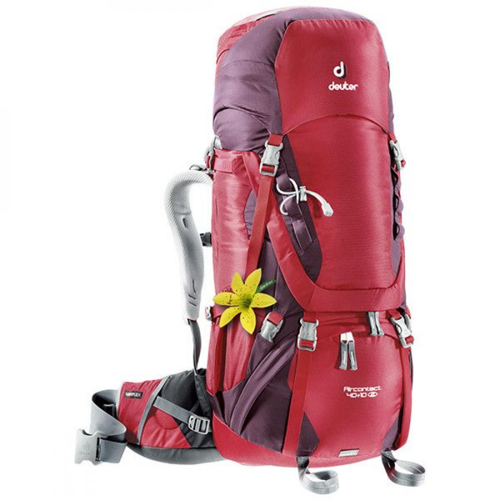 Фото Рюкзак Deuter Aircontact 40+10 SL колір 5005 cranberry-aubergine