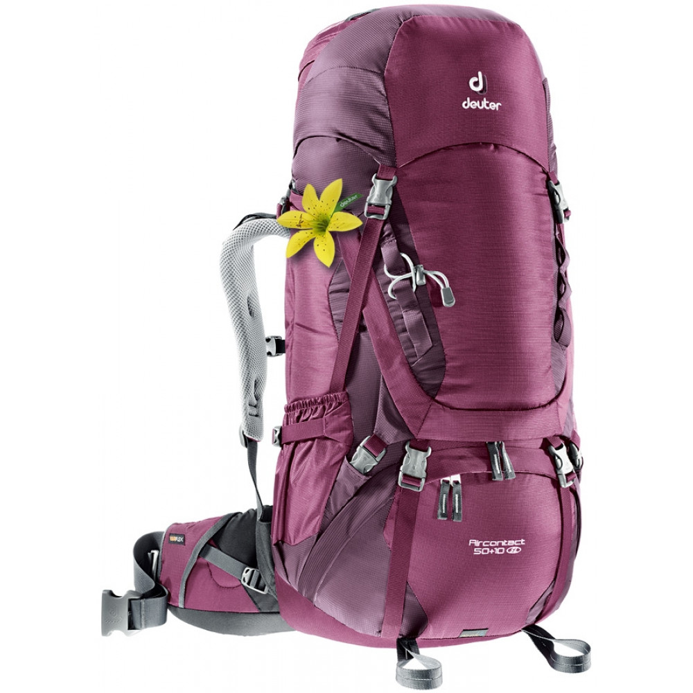 Фото Рюкзак Deuter Aircontact 50+10 SL колір 5530 blackberry-aubergine