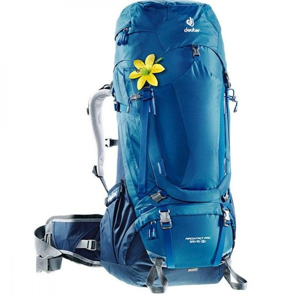 Фото Рюкзак Deuter Aircontact PRO 55+15 SL колір 3033 ocean-midnight