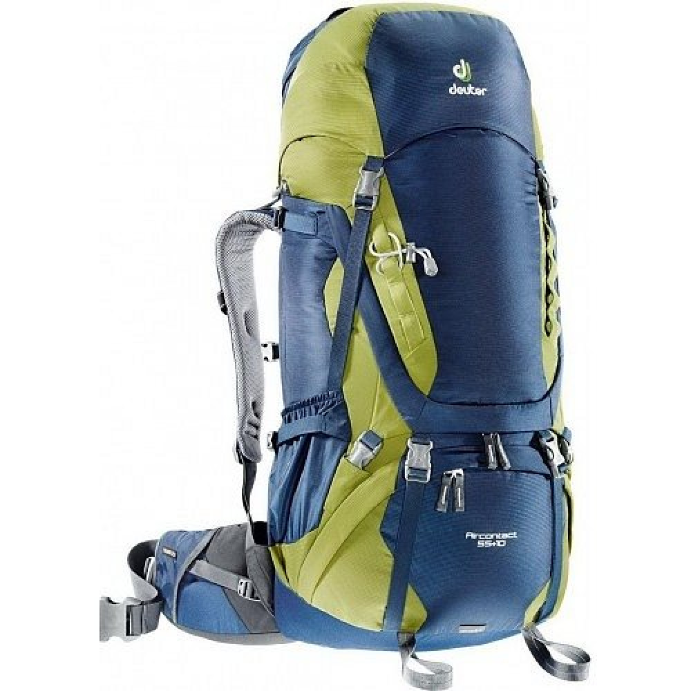 Фото Рюкзак Deuter Aircontact 55+10 колір 3221 midnight-moss