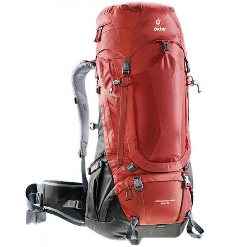 Фото Рюкзак Deuter Aircontact PRO 60+15 цвет 5280 lava-anthracite