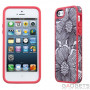 Чохол Speck iPhone 5 FabShell FreshBloom Coral PinkBlack (SP-SPK-A1596) фото 0