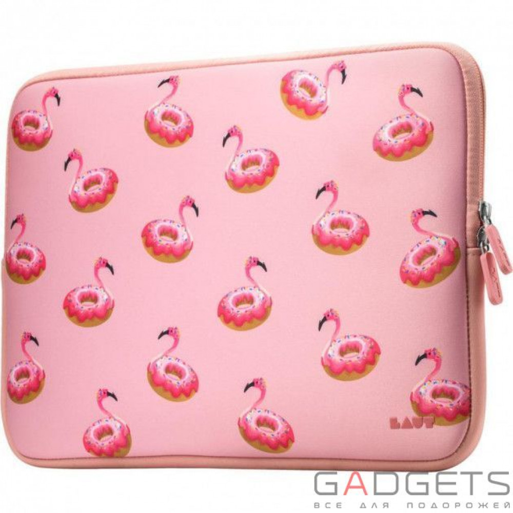Фото Чехол Laut Pop Sleeve для 13 MacBook Air / Pro Retina / Pro 2016 Розовый Фламинго (LAUT_MB13_PI_F)