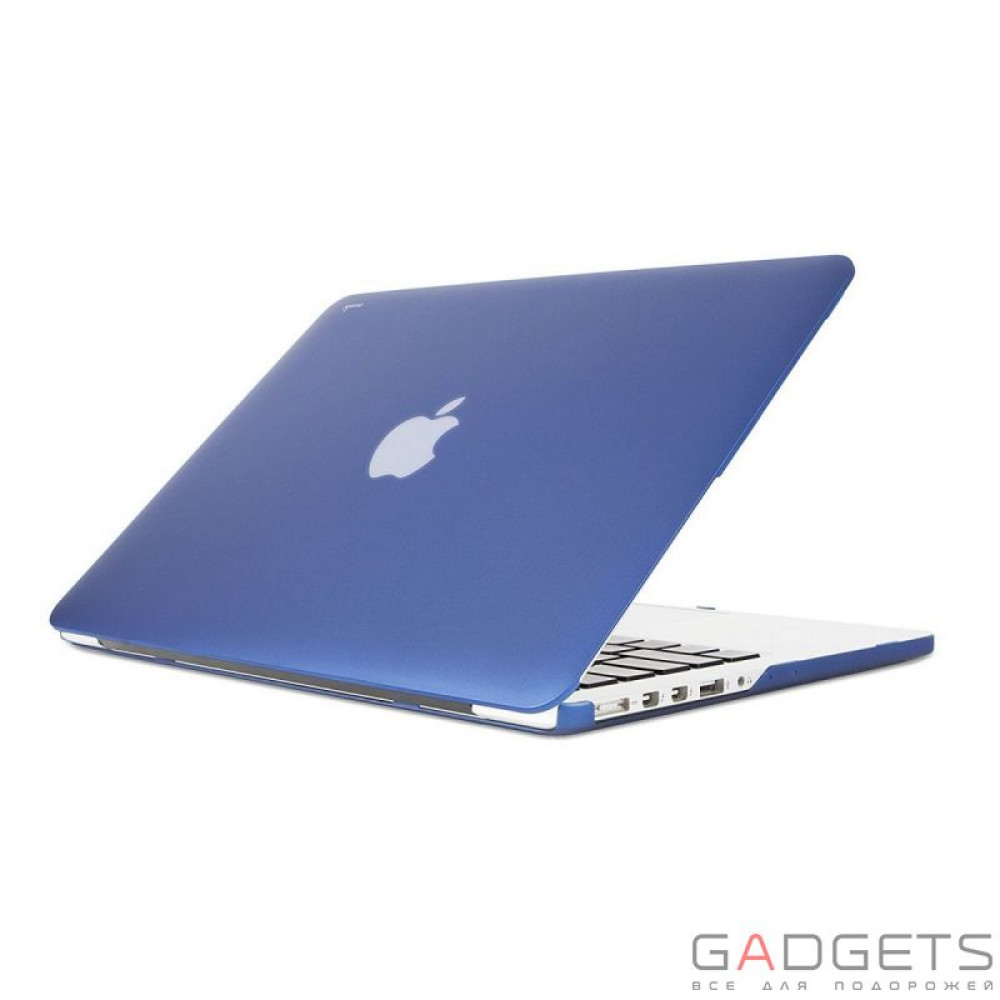 Фото Чехол-накладка Moshi Ultra Slim Case iGlaze Indigo Blue для MacBook Pro 13 Retina (99MO071511)