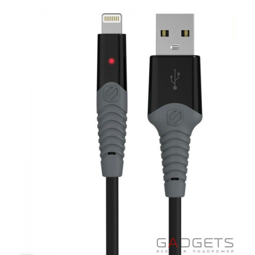 Фото Кабель для передачи данных Scosche Charge/Sync Cables черный (RI3LED6)